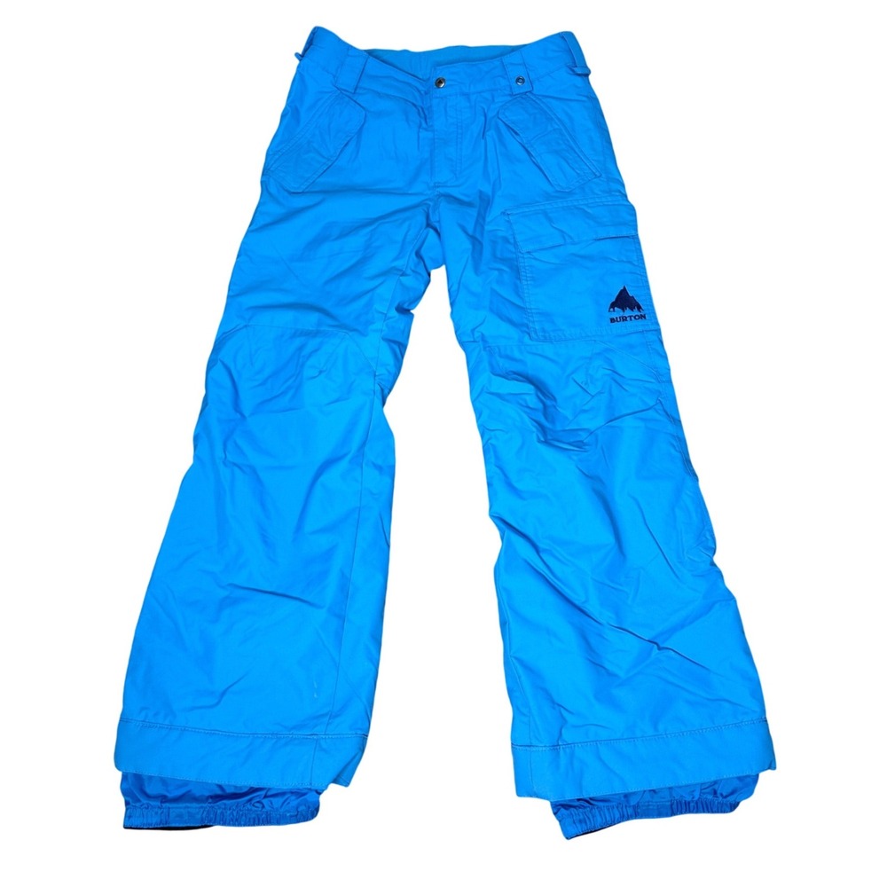 Burton Dryride‎ Youth XL Blue Snowboard Pants Ski Winter Cargo Pockets